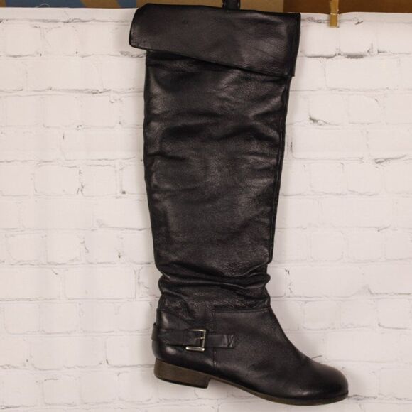 Steve Madden P-Lazzo black boots - Picture 1 of 11